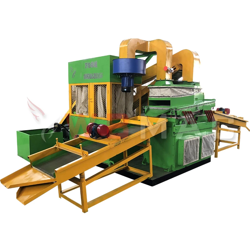 Scrap Copper Cable Recycling Machine Wire Crushing Granulated Copper Separating Wire Granulator