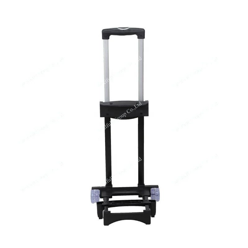 cheap trolley accessory with transparent wheel  trolley handle for school bag