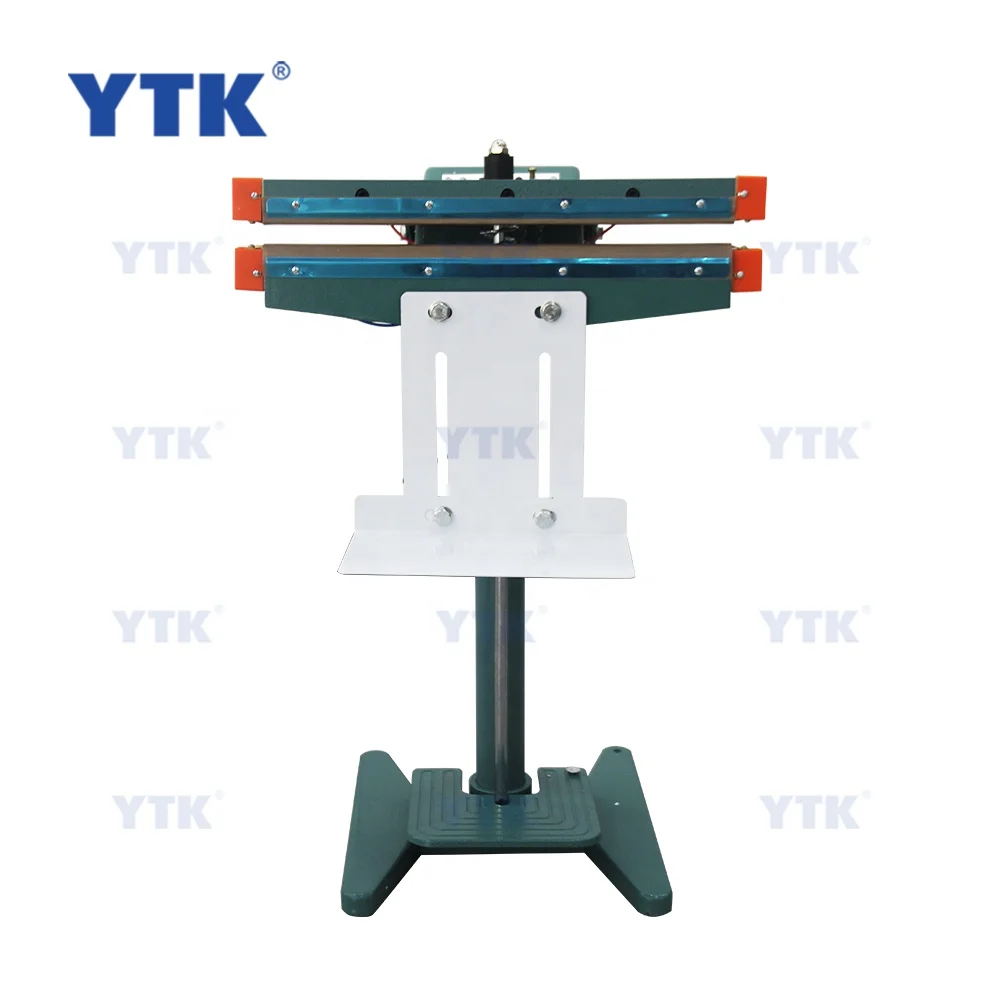 YTK-PFS-450 Commercial Food Bag Thickened Tea Nougat Plastic Film Bag Aluminum Frame Foot Step Pedal Quick Heat Sealing Machine