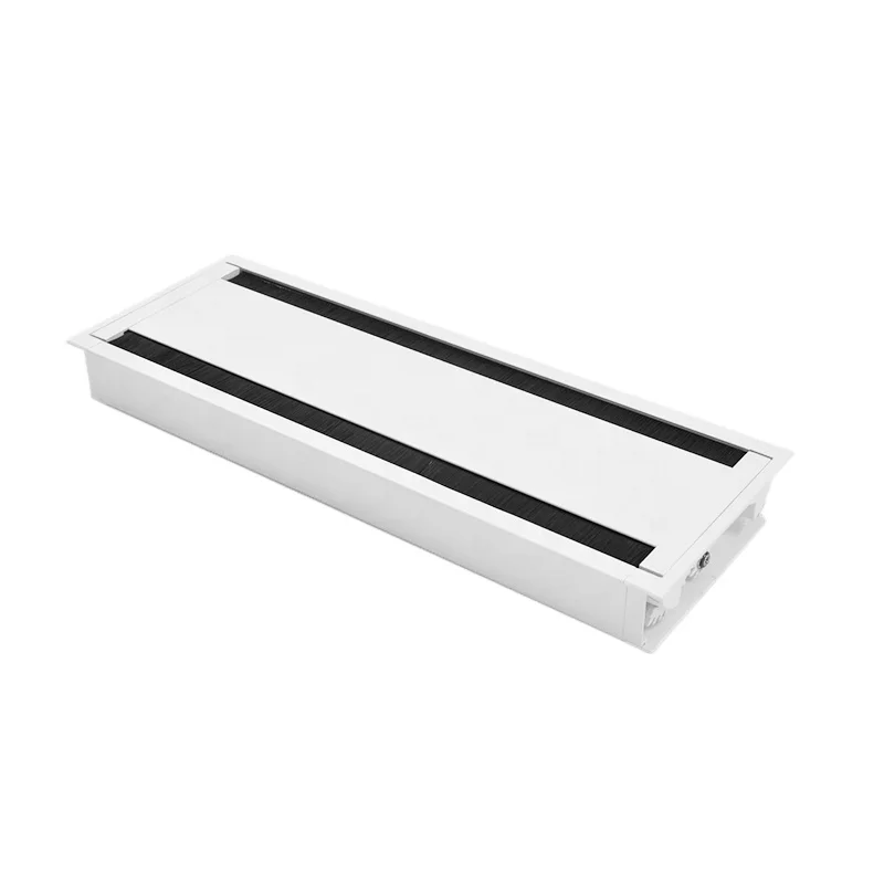 Factory Supply Double Side Opening Ended Office powered grommet For Meeting Table