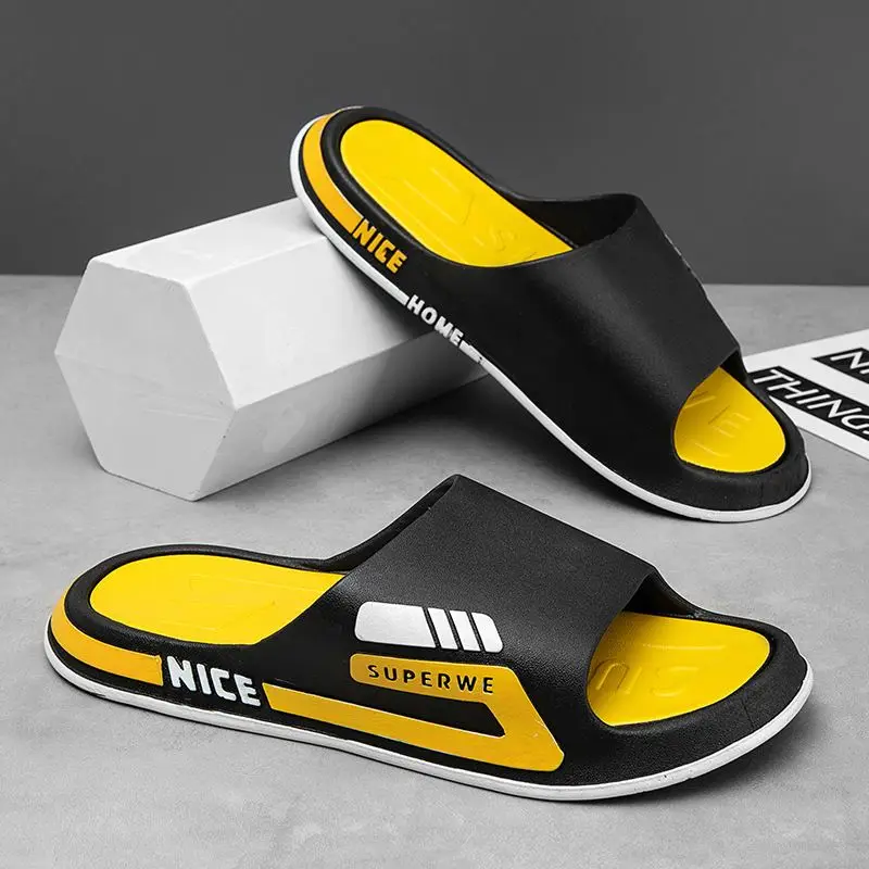 Eva Beach Slippers 2019 Black Casual Slipper Flip Flop Indoor Men Sheet And Straps Skidproof Tc703 Thai Cheet Importers