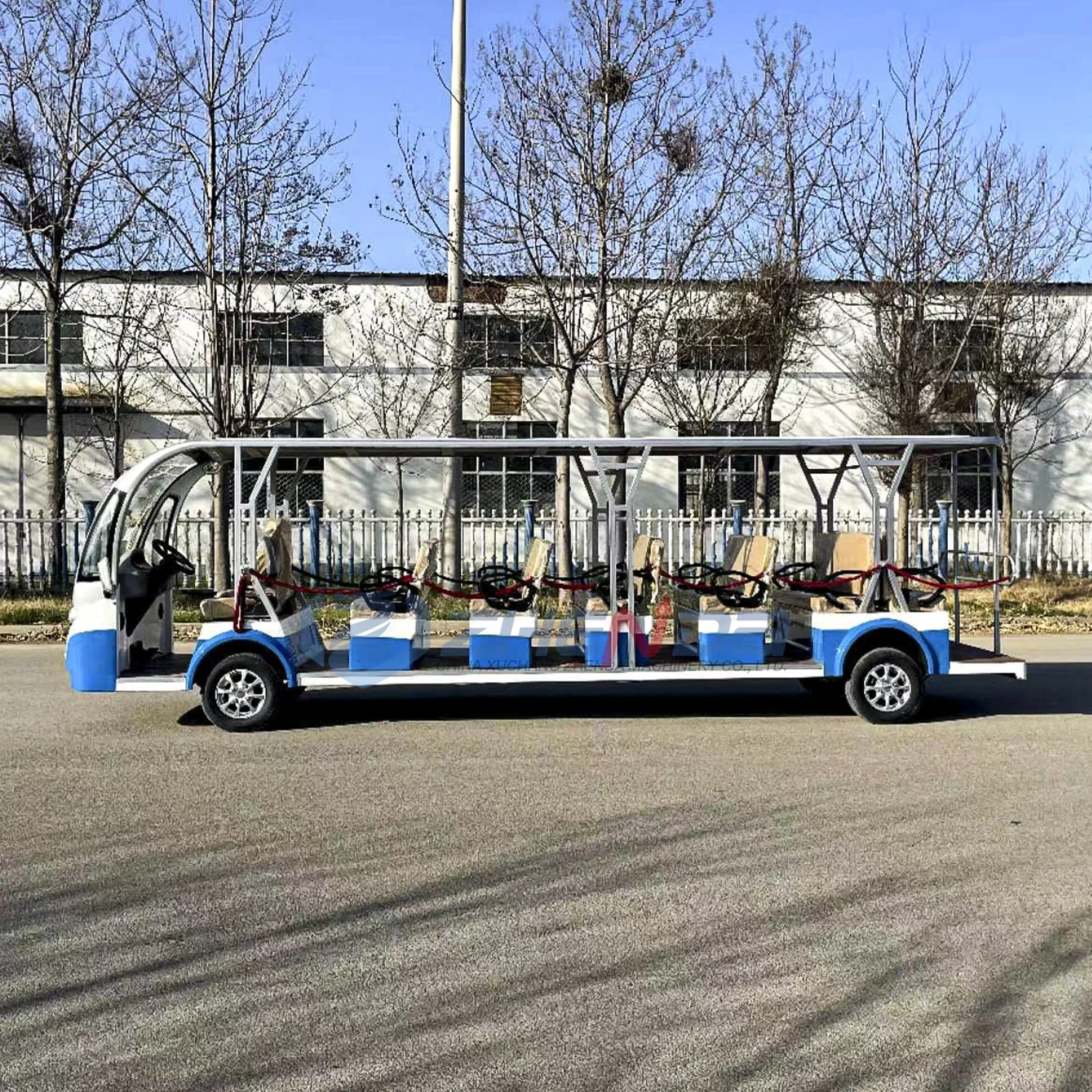 China Supplier 20 Sightseeing Bus Long Range Electric Bus Customized Color Size Mini Bus Accessories for Sale
