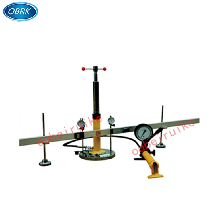 Испытательное оборудование подшипника нагрузки плиты 30kn 50kn для испытания поля почвы