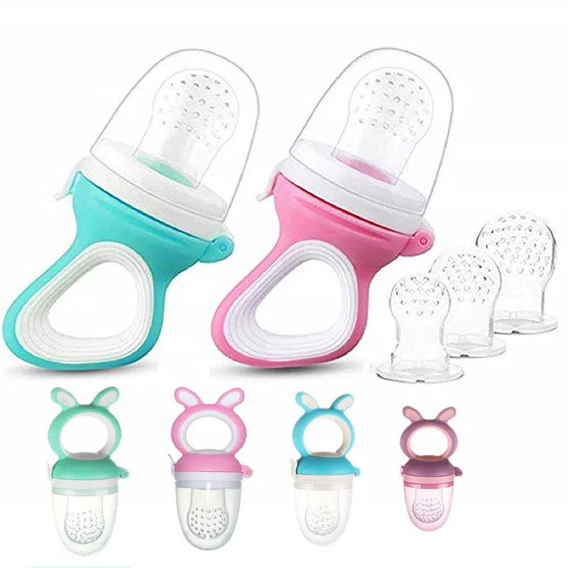 Kids Fruit Pacifier Baby Fresh Fruit Food Nibbler Pacifier Bpa Free Silicone Baby Food Pacifier