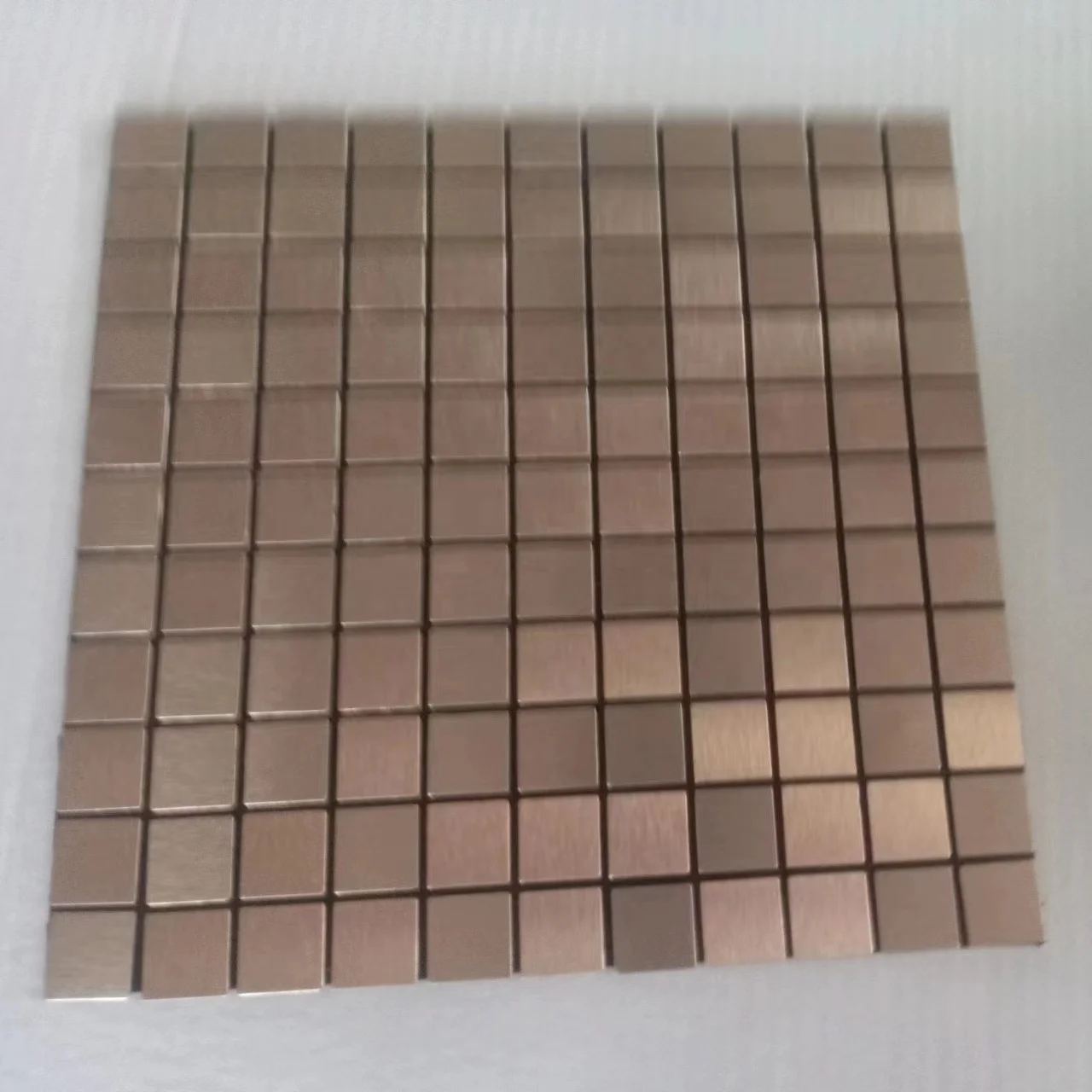 marble pvc mosaic tile glass mosaic  V Shape Mosaic wall sticker  for  Wall Decoration