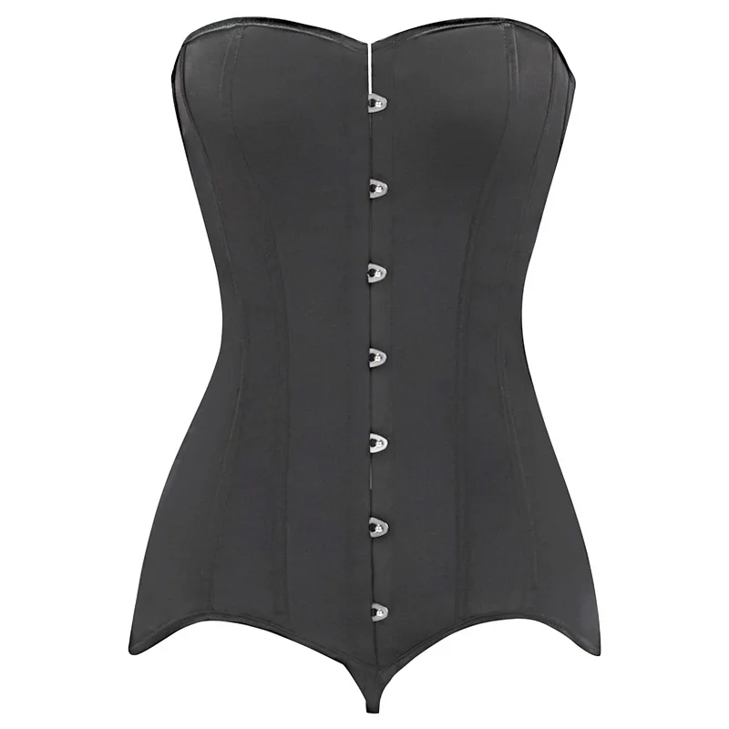 European and American court corset plus long span spanx shapewear jacket steel waist waist shrink color Ding slimming clothes