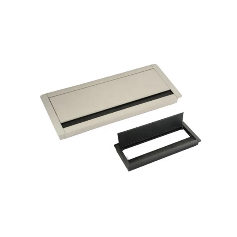 Aluminium Alloy Office Conference Desk Wire Cable Grommet Box