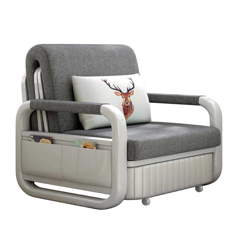 Modern Wooden Folding Chair sofas sectionals Sleeper Three Seat Sofa Bed Living Room Multi-function Divan