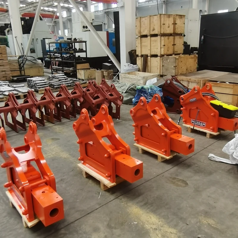 Factory direct shot excavator attachment hydraulic breaker tunnel excavation concrete demolition equipment suitable