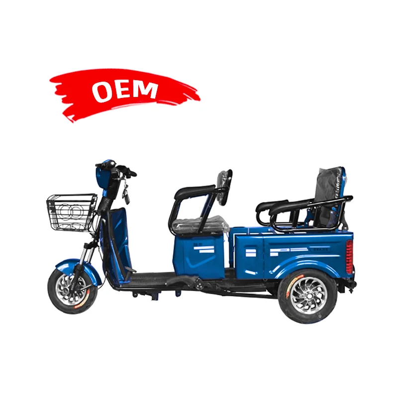 Tricycle For Adults With Electric Tricycle With Passenger Seat Hot Selling Heavy Duty Electric Tricycle Tuk Tuk