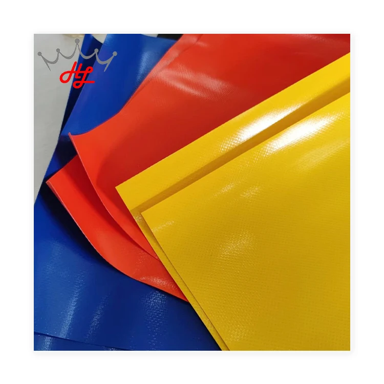 HL Stocklot 550 Gsm 1000 Gsm Waterproof PVC Coated Canvas Tarpaulin Price