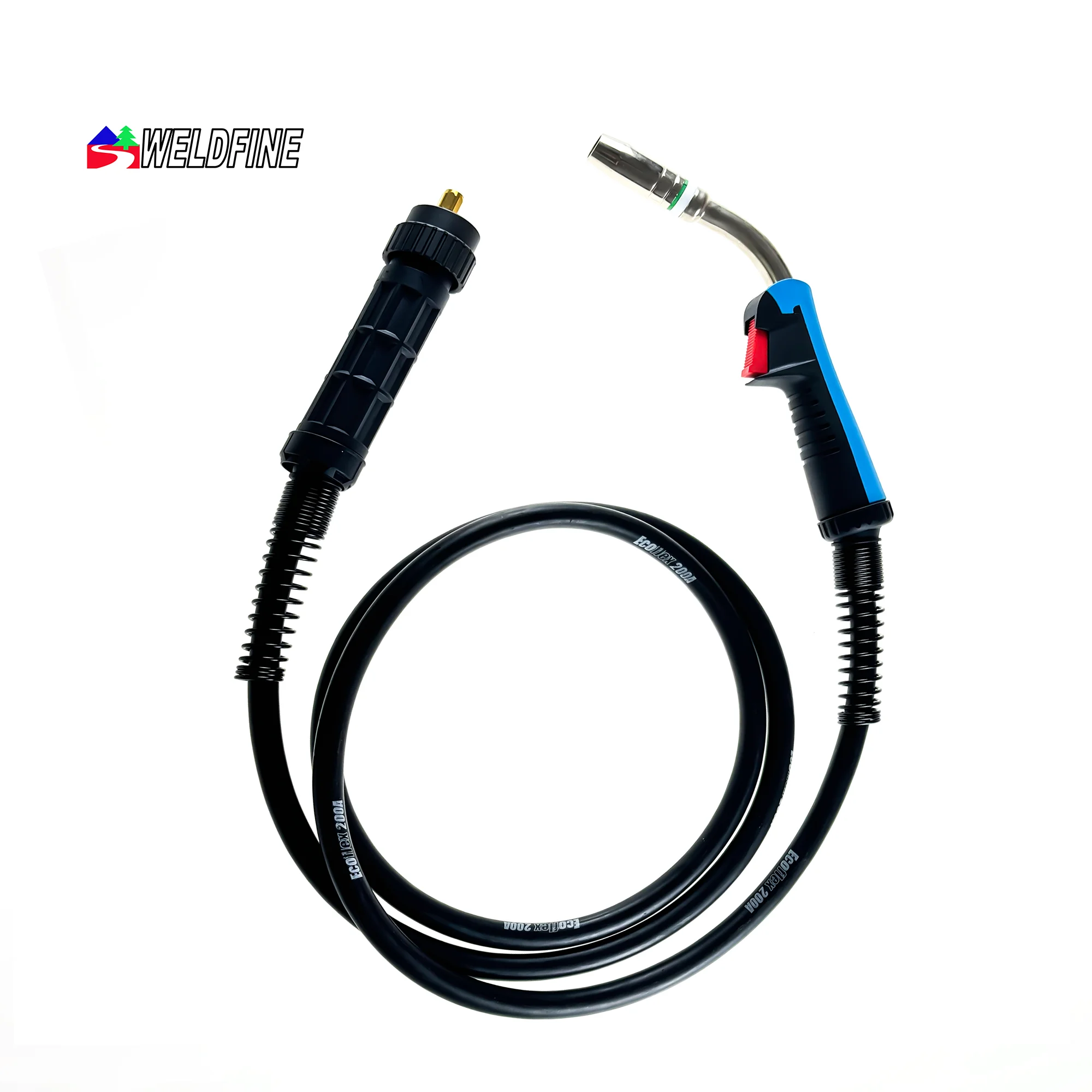 New Factory Direct Sale  Euro Central MIG 25AK Gas Mig Gun MIG Welding Torch-Length 4M for Binzel