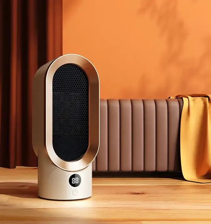 Cross-border PTC quick heating heater 800W heater fast heat saving electric heater fan for household