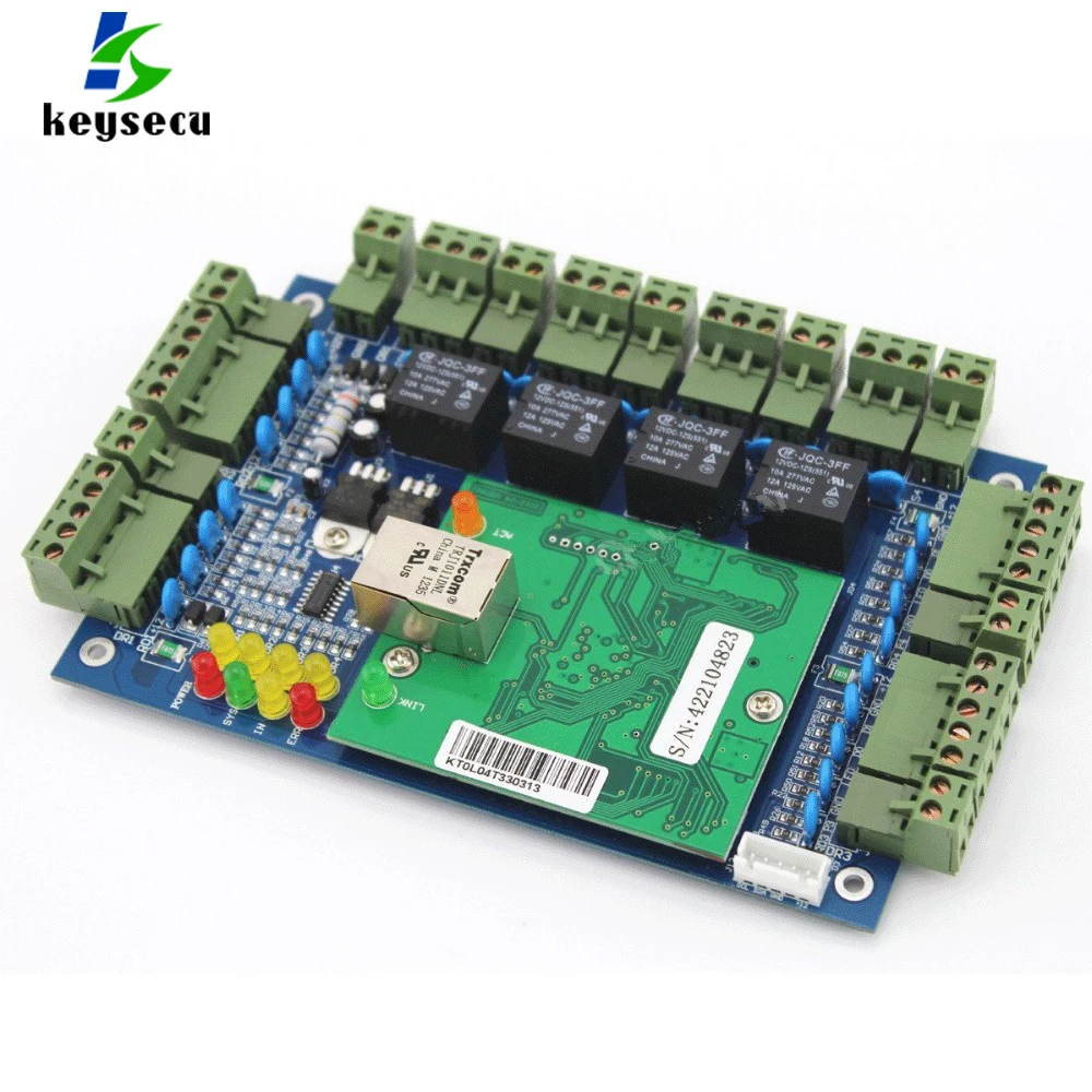  Keysecu 20000 пользователей сети 4 двери контроллер доступа с TCP/IP