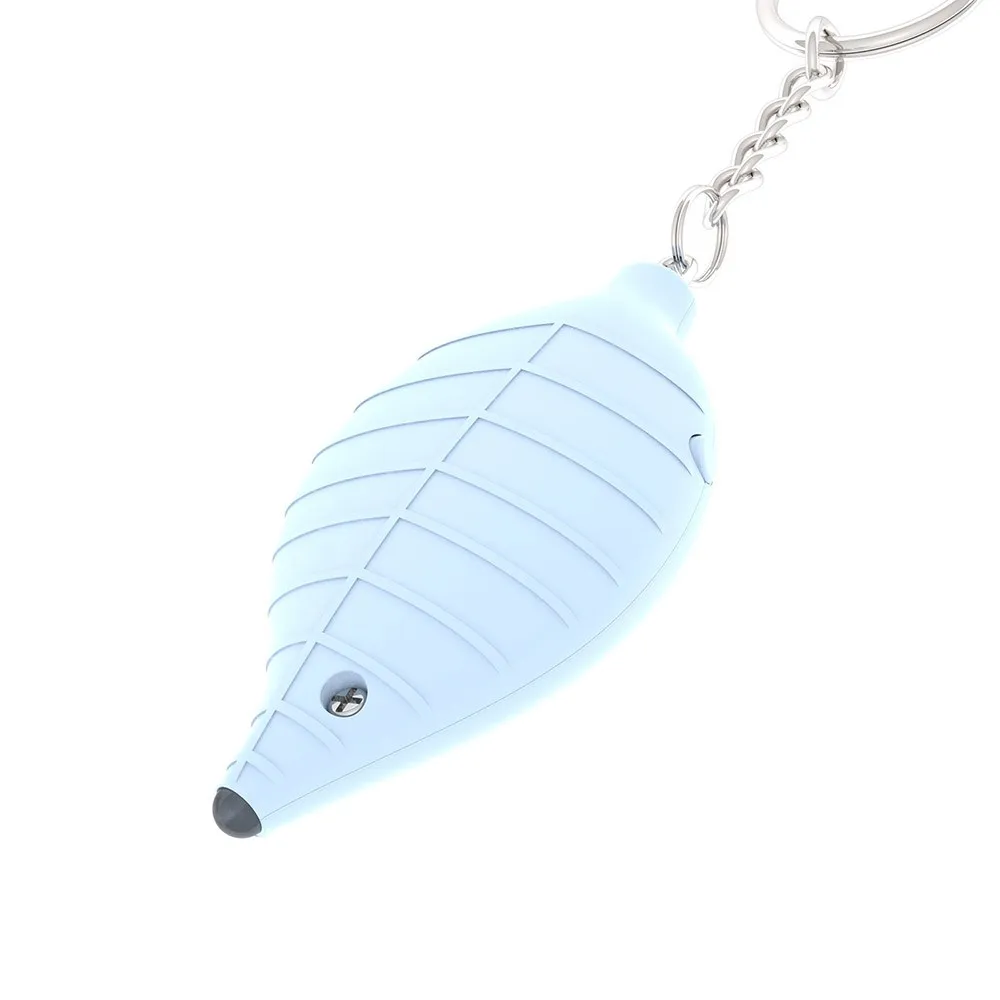 New Women Emergency Anti Wolf Attack Safety Alarm Device Mini SOS Personal Alarm Keychain with Led Light