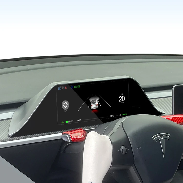 Распродажа вспышки дисплей для прибора дальности вождения модели Tesla модель контроля скорости y 3 2024 тире