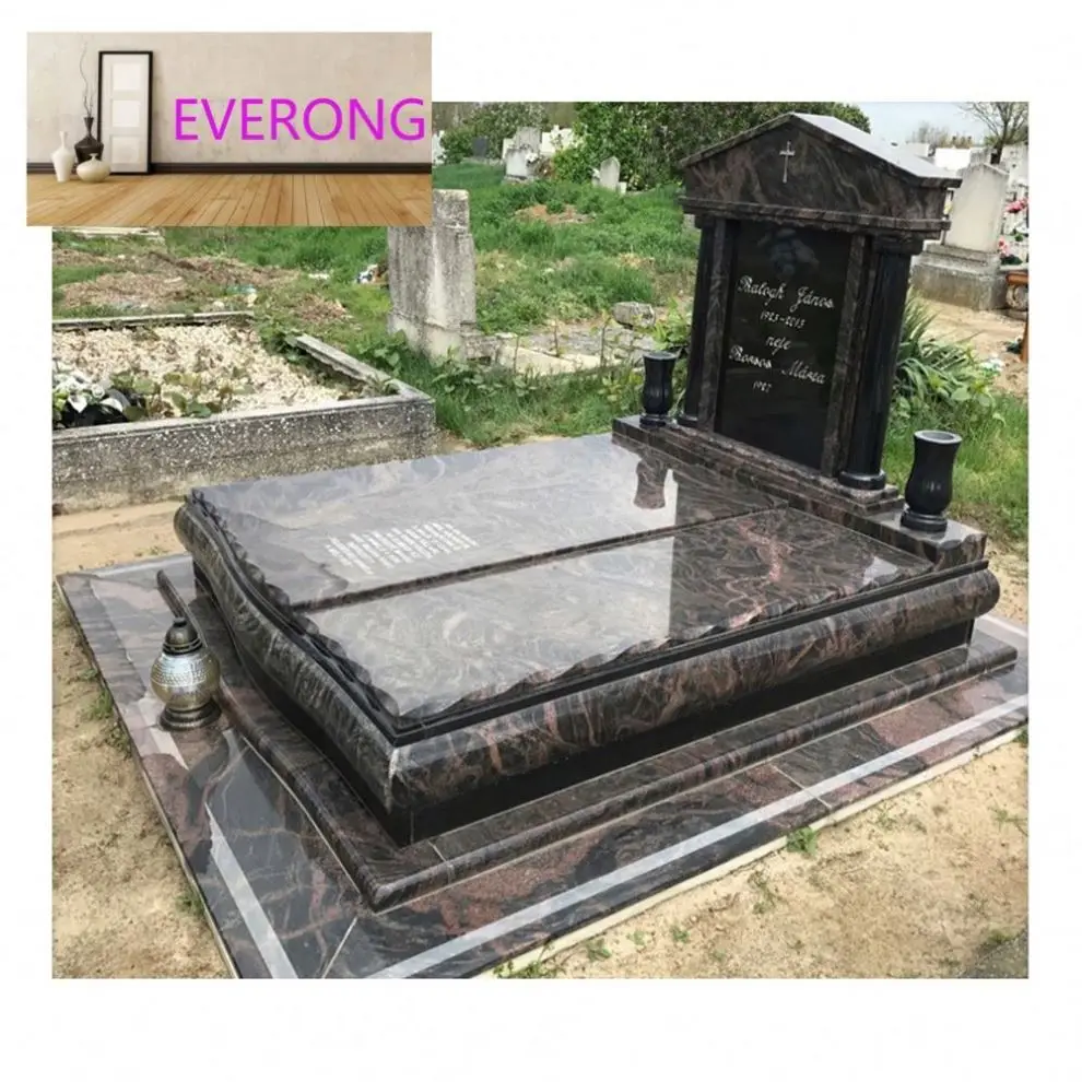 Indian Aurora Granite Companion Monument