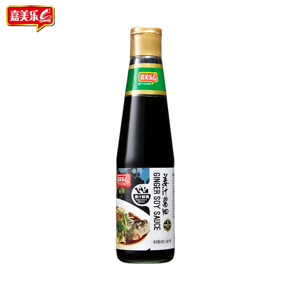 Лучшие продажи 410 мл натурального ферментированного oem лучший Экспорт Соевого Соуса