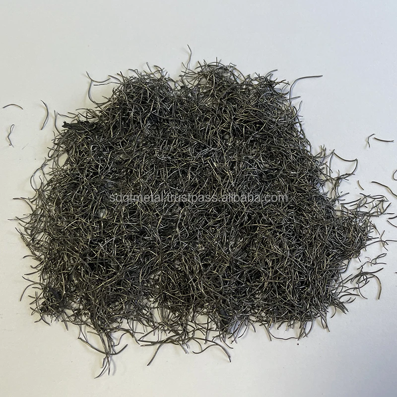 Chinese Manufacturers Stainless Steel Fiber Stainless Copper-plated Micro Steel Fibers For Concrete And Castable Ss310