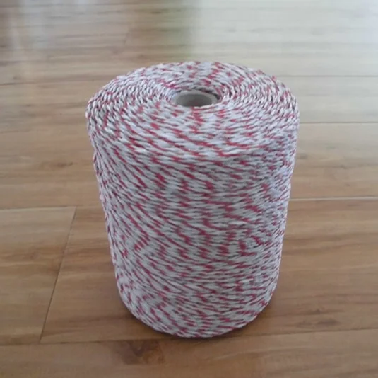 Electric 5mm Thick Polywire Fence Rail Easy-to-Assemble 50m Length Horse Yard Wild Boar Control Low Maintenance Hot Dip Frame