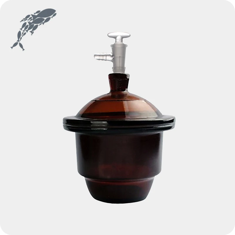 JOANLAB Equipment Brown Glass Vacuum Desiccator For Sale