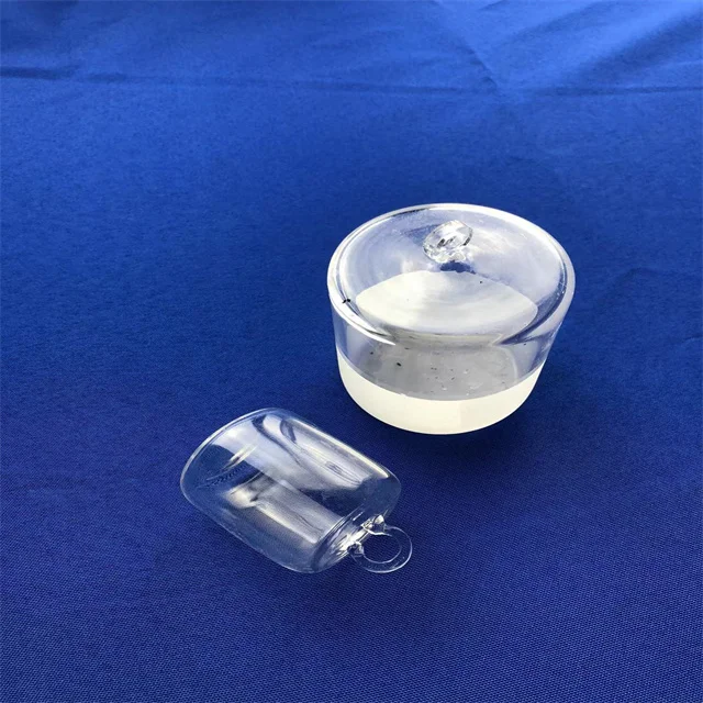 Heat resistant Transparent laboratory glassware Silica Fused Test tubes Clear Quartz Cross Joint Pipe Fitting Tube