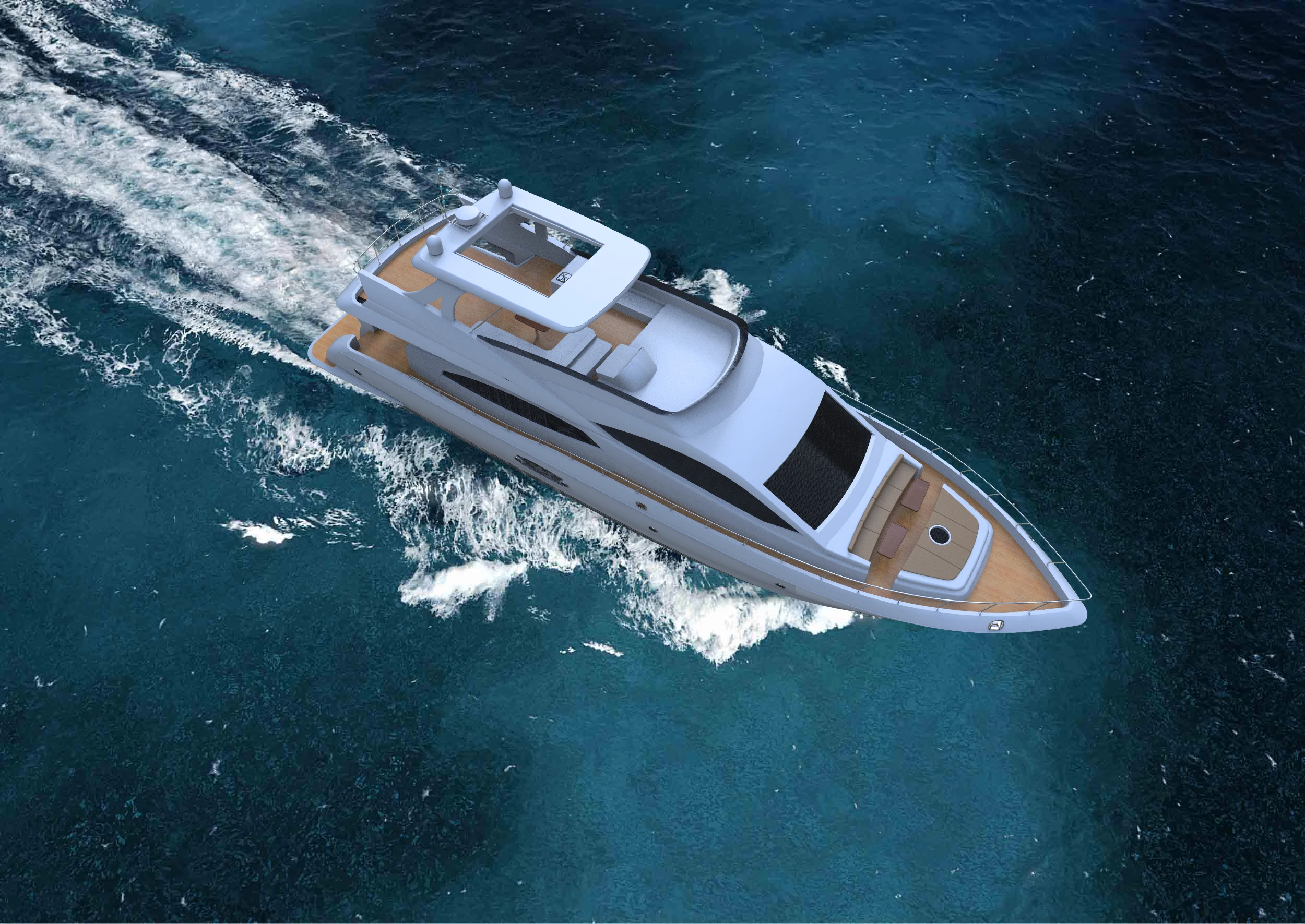 77ft  fiberglass boat  luxury yacht china yacht manufacturer