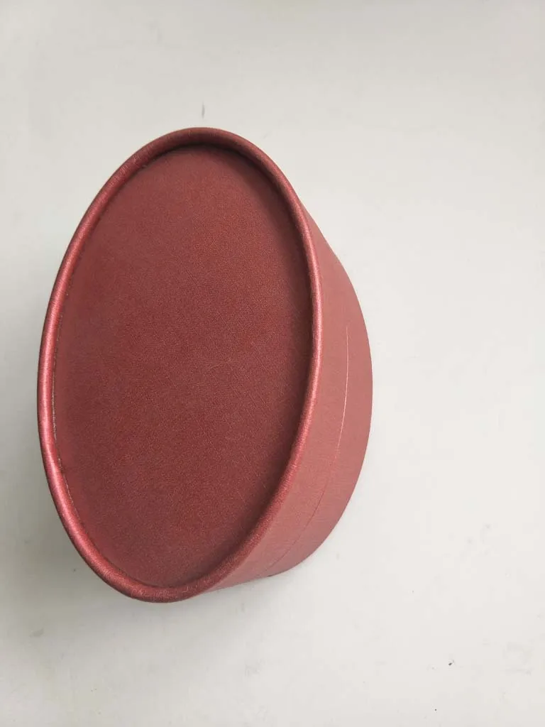 
Unique products to buy Custom size oval round box Covered products made in china 