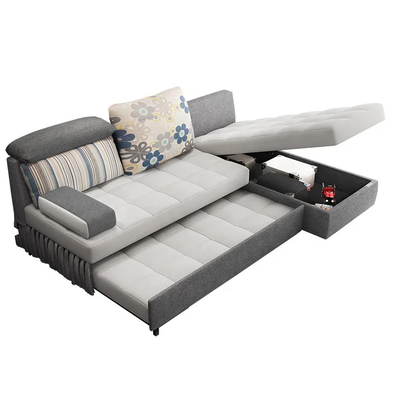 Hot Sale Fabric American Style Foldable Custom Sofa Bed