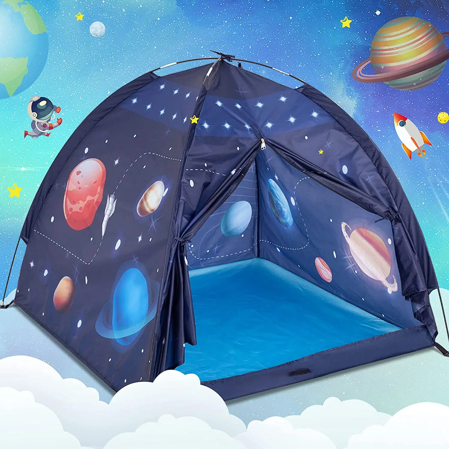 Imaginative Gift Gentle Space World Universe Indoor Playhouse Play Tent
