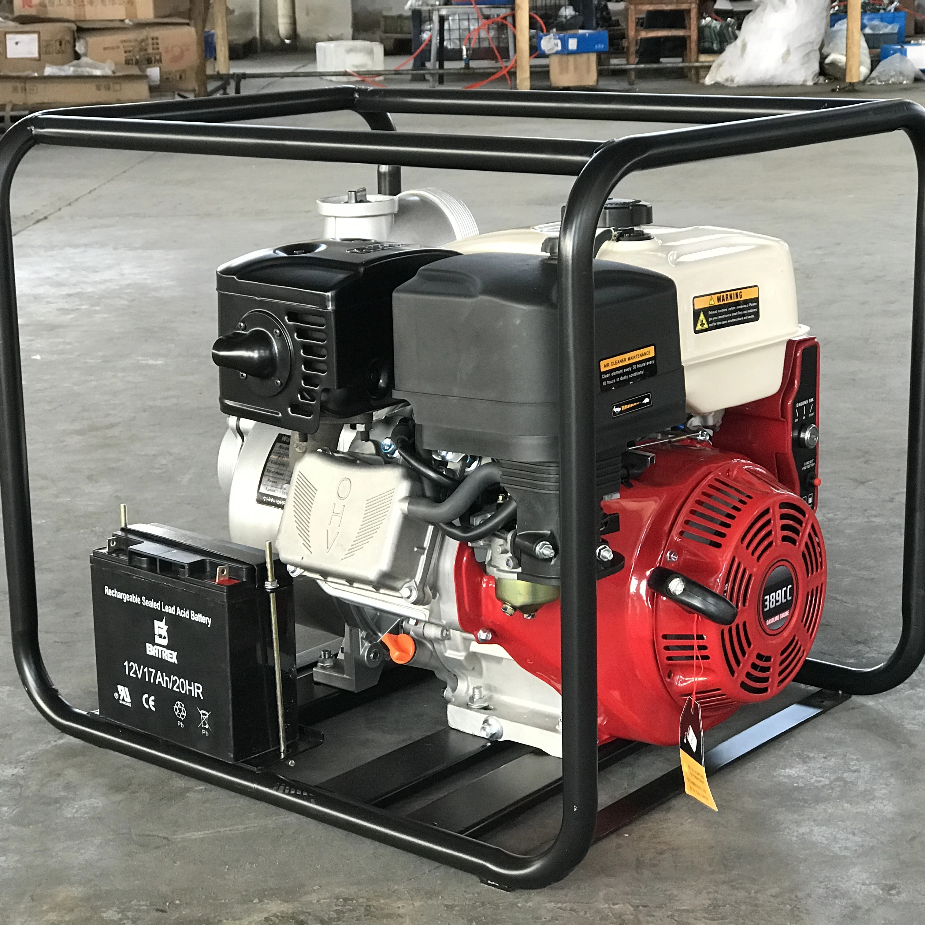 Gasoline engine pump  farm water pump for irrigationWP20 WP30 WP40