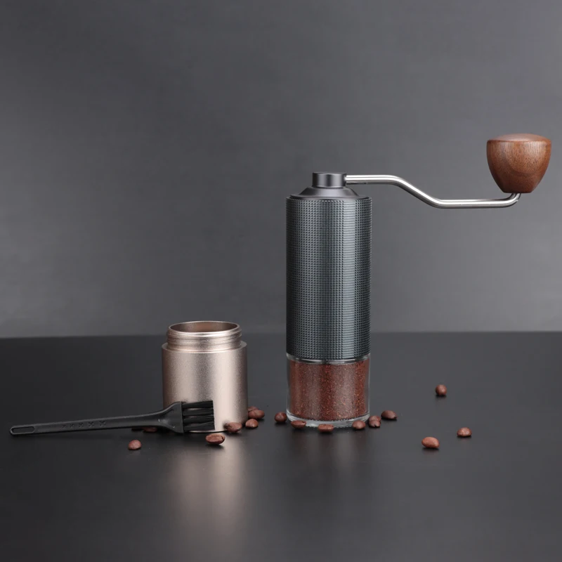 Kingze кофе бариста инструменты эспрессо Мини-Дорожная портативная ручная кофемолка