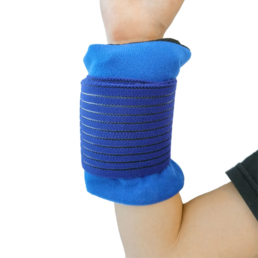 Gel Cold & Hot Packs with Adjustable Wrap. Reusable Warm or Ice Packs for Injuries, Hip, Shoulder, Knee, Back Pain