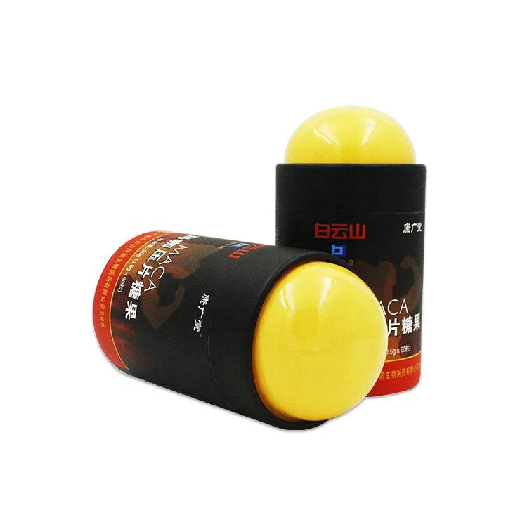 Wholesale  Hot Sale Cardboard Black Tube Printed Packaging Round Cardboard Boxes