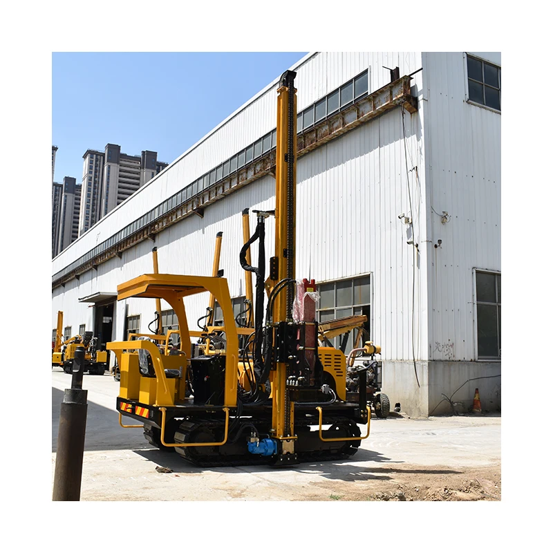 Hot Selling hydraulic pile machine, solar screw pile driver for sale/