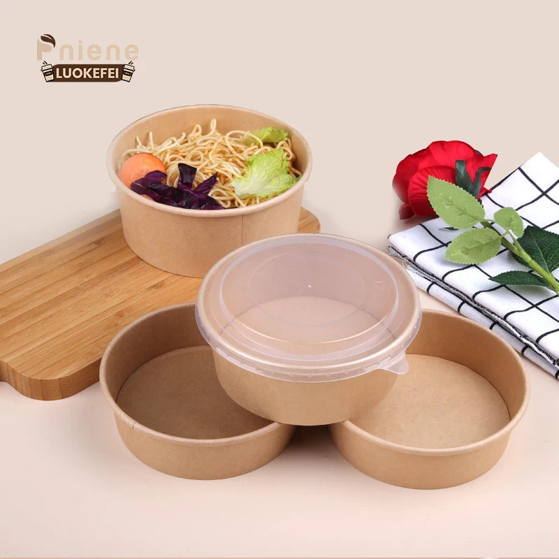 Hot sale recyclable  bento lunch box eco friendly takeaway kraft food container
