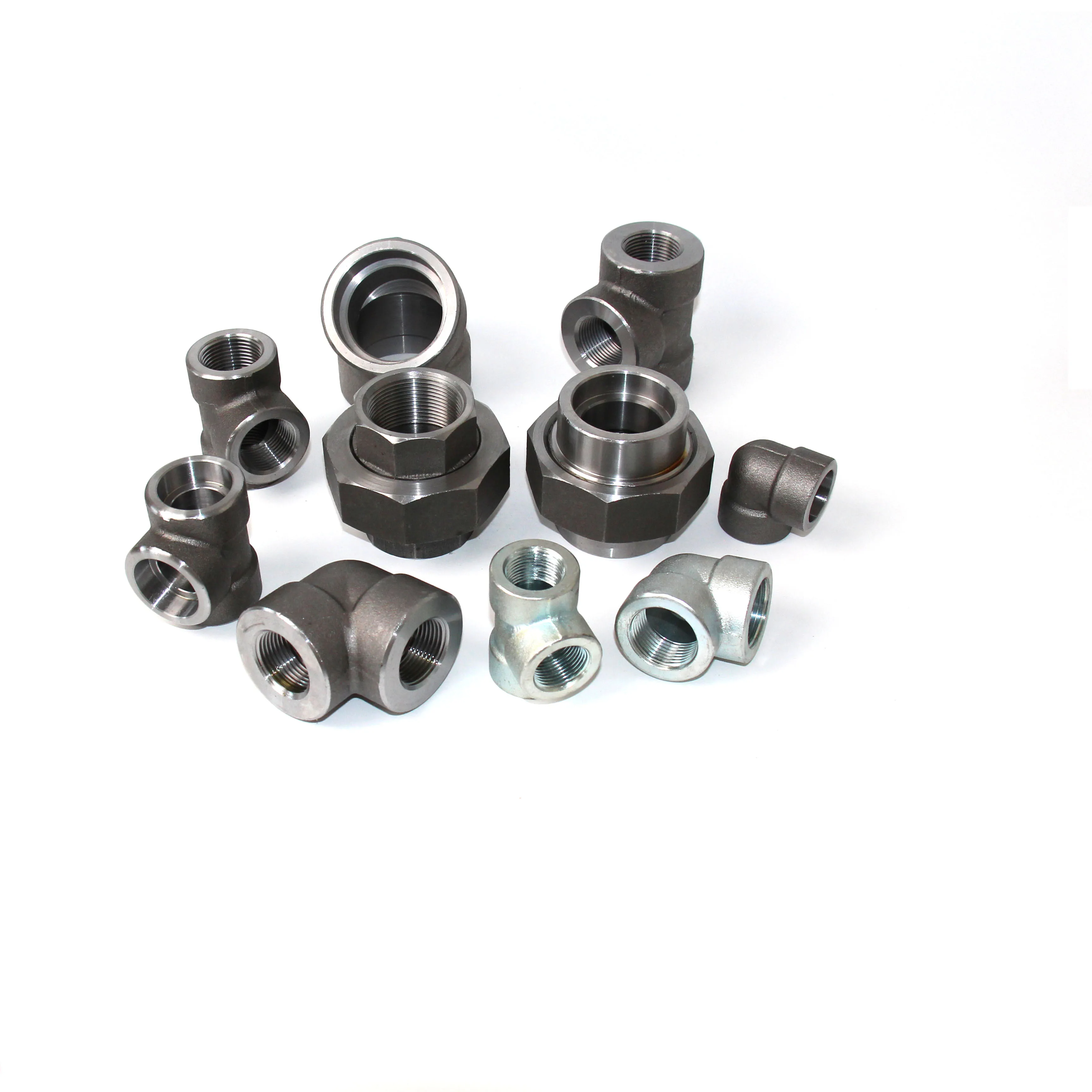3000lbs 6000lbs High Pressure Forged Steel Pipe Fittings tee elbow union A105 Pipe Fitting carbon steel pipe fitting