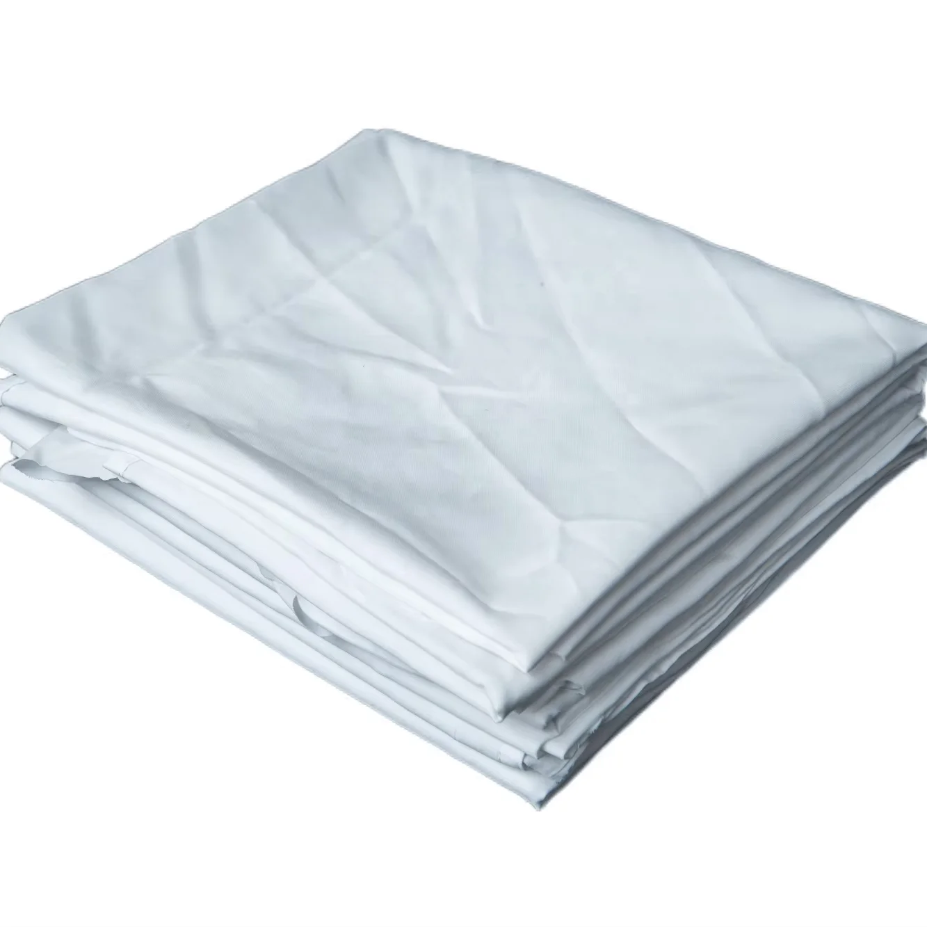 10kg 20kg 25kg Support Customization Textile Waste Cotton White Cotton Rags Bed Sheet Uncut 100% Cotton Wiping Rags for Cleaning