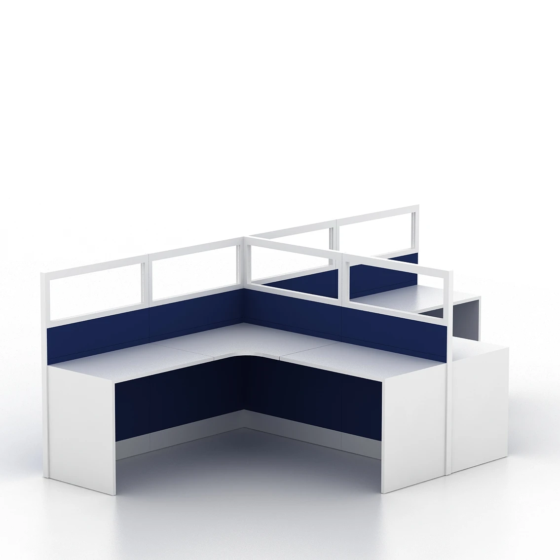 Modular Office Partition Cubicle Office Work Station Desk Furniture Cubicle Desk Office Modular 2 Person