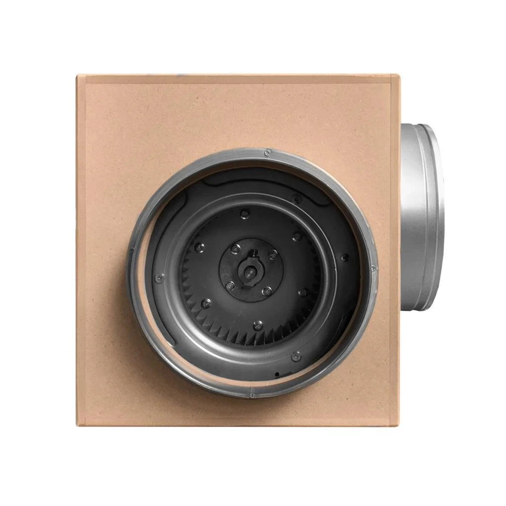 New Design Greenhouse Fan Air Circulation Acoustic MDF Box Fan MDF With Wooden Panels acoustic foam ACOUSTIC BOX FAN