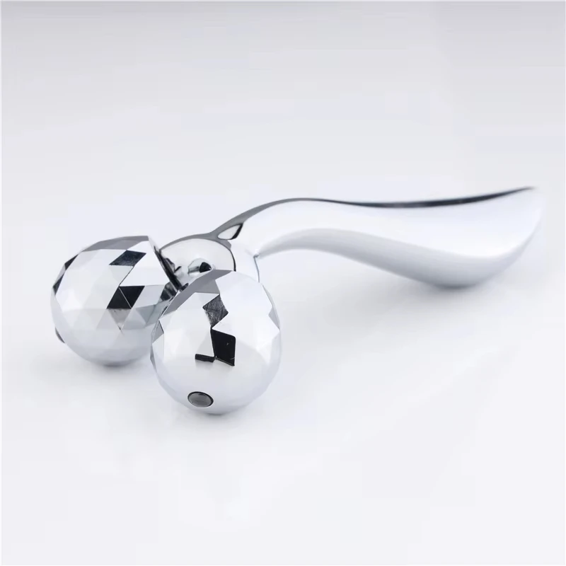 360 Degree Rotation Noiseless Eyes Facial Massage Roller Anti Wrinkle Chin Cheek Slim Lift Up V Face 3D Facial Massager