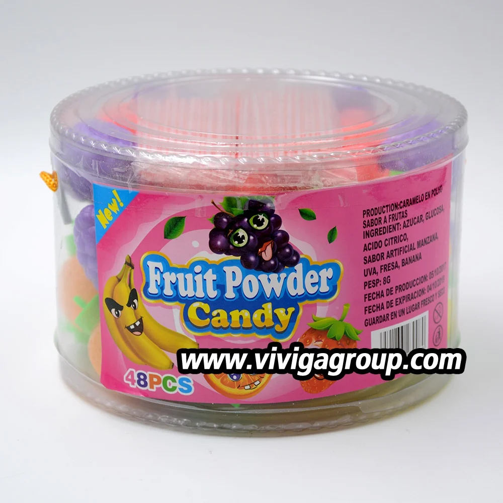 Забавные конфеты в форме фруктов, Кислая пудра, конфеты, Халяльные конфеты