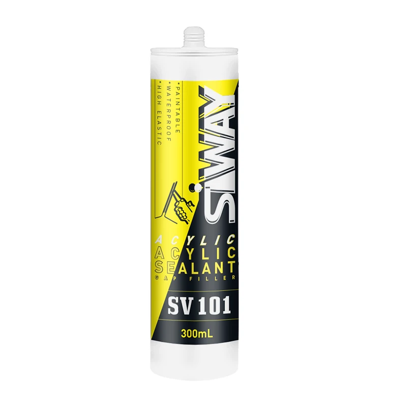 Suitable for all kinds of kitchen installation mildew-proof and strong waterproof acrylic acrylic silicone sealant for bathroom