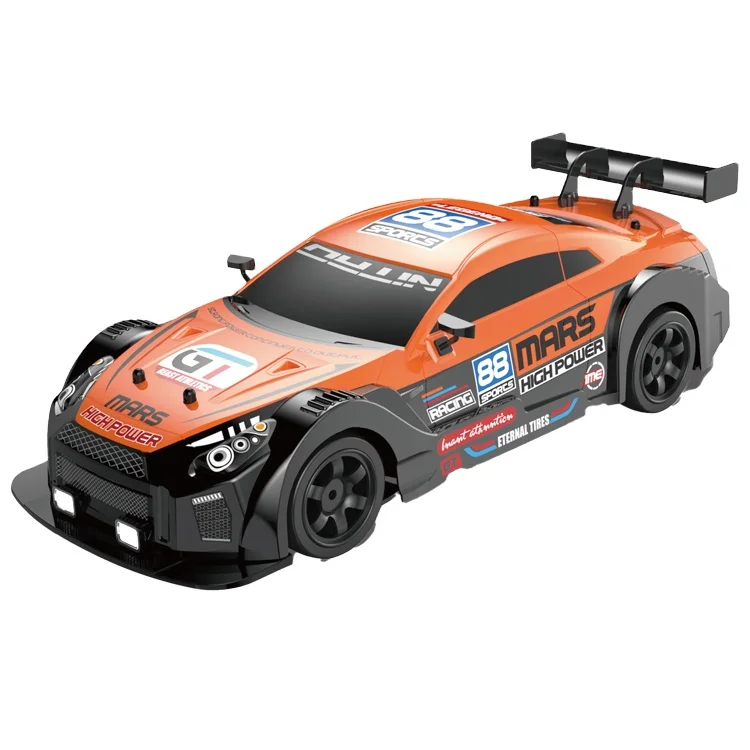 1:16 1:24 Scale RC Drift Car 10MPH 4WD Remote Control Car with LED Light Racing and Drifting Wheels