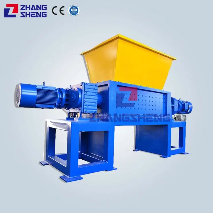 Glass fiber-reinforced plastic recycling shredder machine