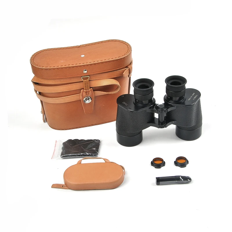 7x40 Binoculars Low Light Night Vision Telescope Rangefinder Big Eyepiece for Bird Watching Outdoor Hunting Travel Sightseein