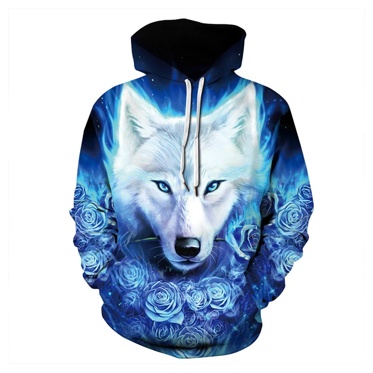 Модные Повседневные пуловеры с капюшоном на заказ на Хэллоуин с 3d принтом клоуна европейские и американские Парные толстовки