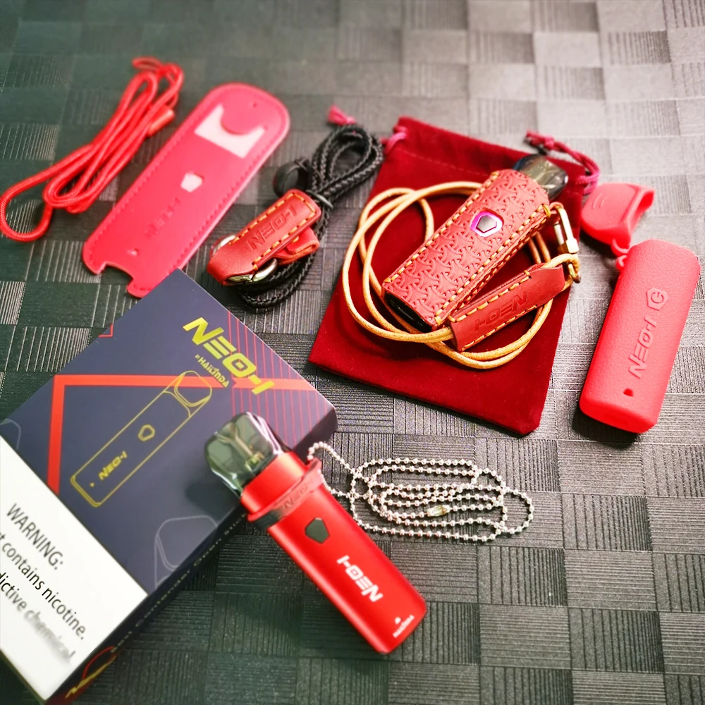  E cig pod system lanyard ручной работы кожаный ремешок для vape
