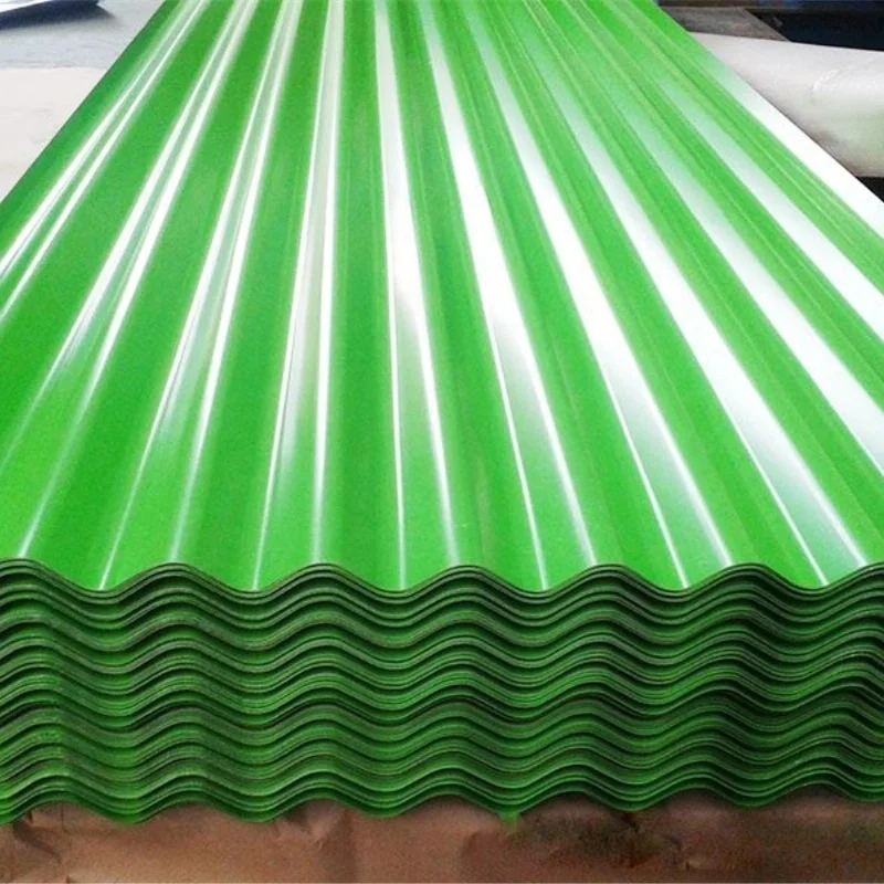 Roofing Sheet Factory Prime Color Coated Galvanized Corrugated Steel Ppgi Metal Price Corrugate Iron Metal Roof China Hot Rolled