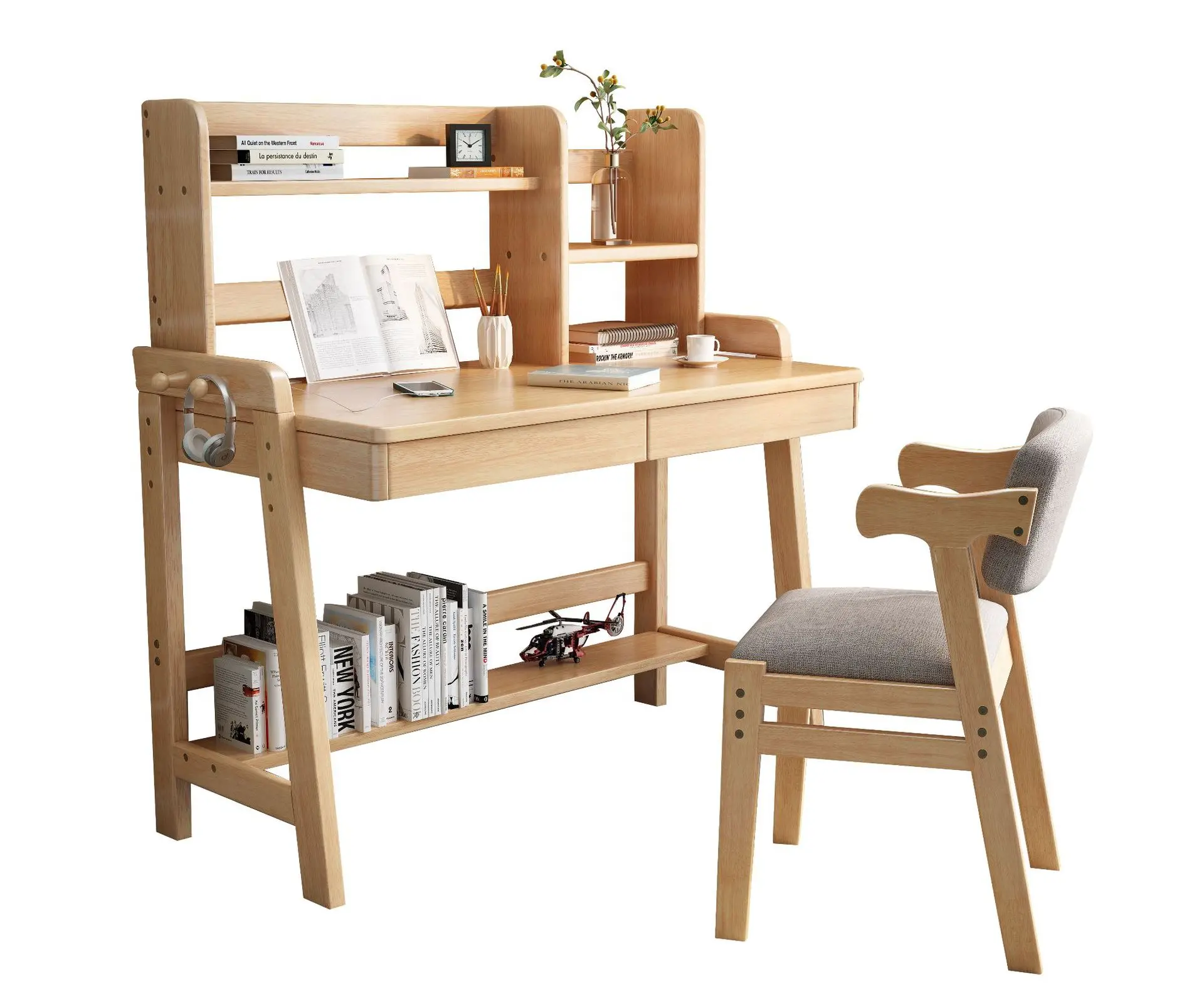 Книжная полка в скандинавском стиле стол для учебы детские столы компьютерные